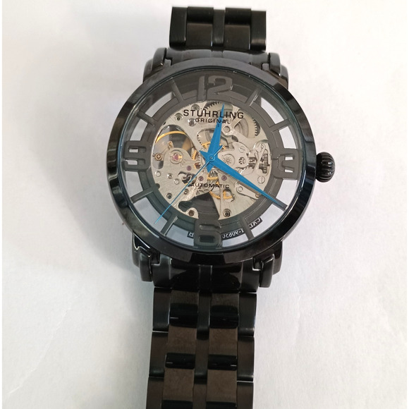 Stuhrling Original ST-90650 Skeleton Automatic Men’s Watch - Picture 1 of 14